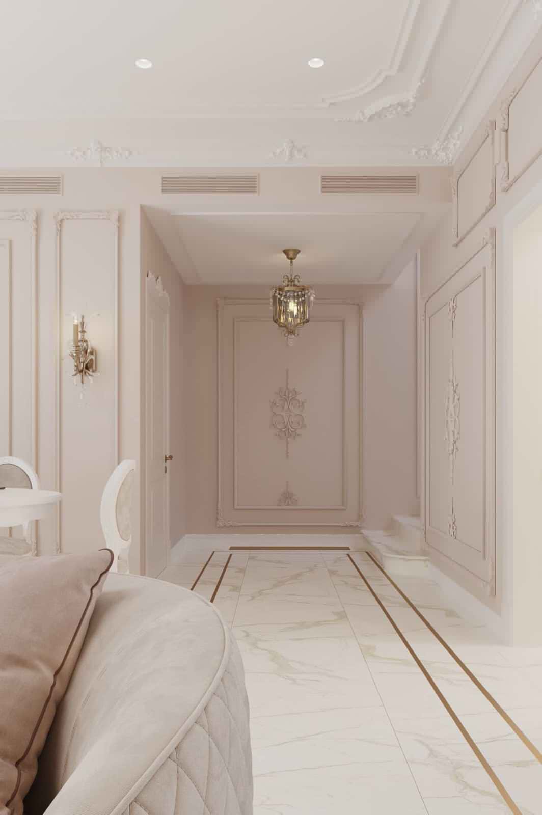 Дизайн и ремонт таунхауса в ЖК «Николинские ключи» — Роскошь вне времени