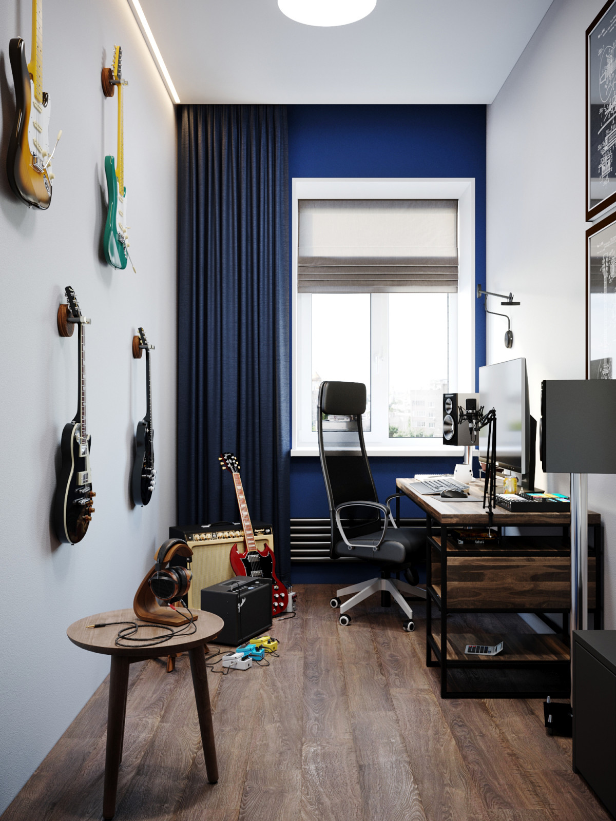 Квартира на Обводном. Кабинет.