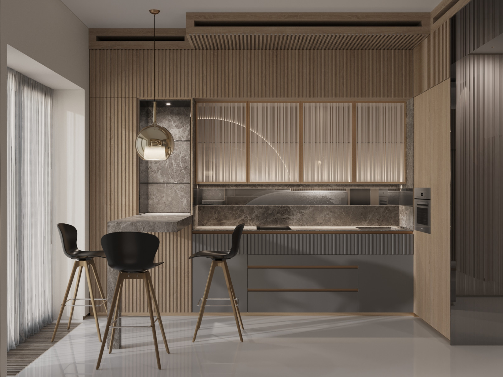 Квартира для молодого человека 60м²