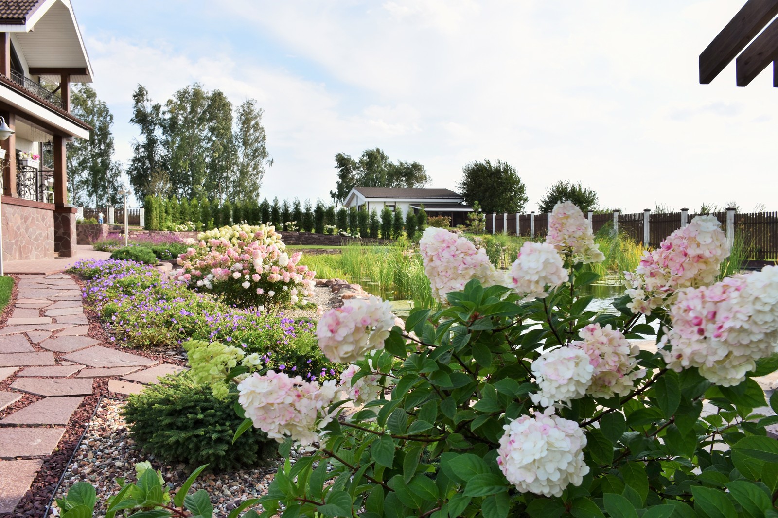 Реконструкция сада , КП "Терраски