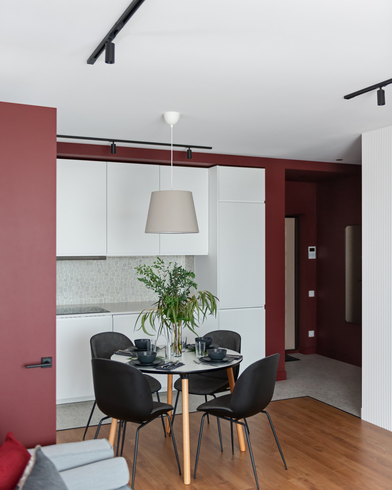 Съёмка интерьера квартиры по проекту дизайнера Анастасиии Тюменевой