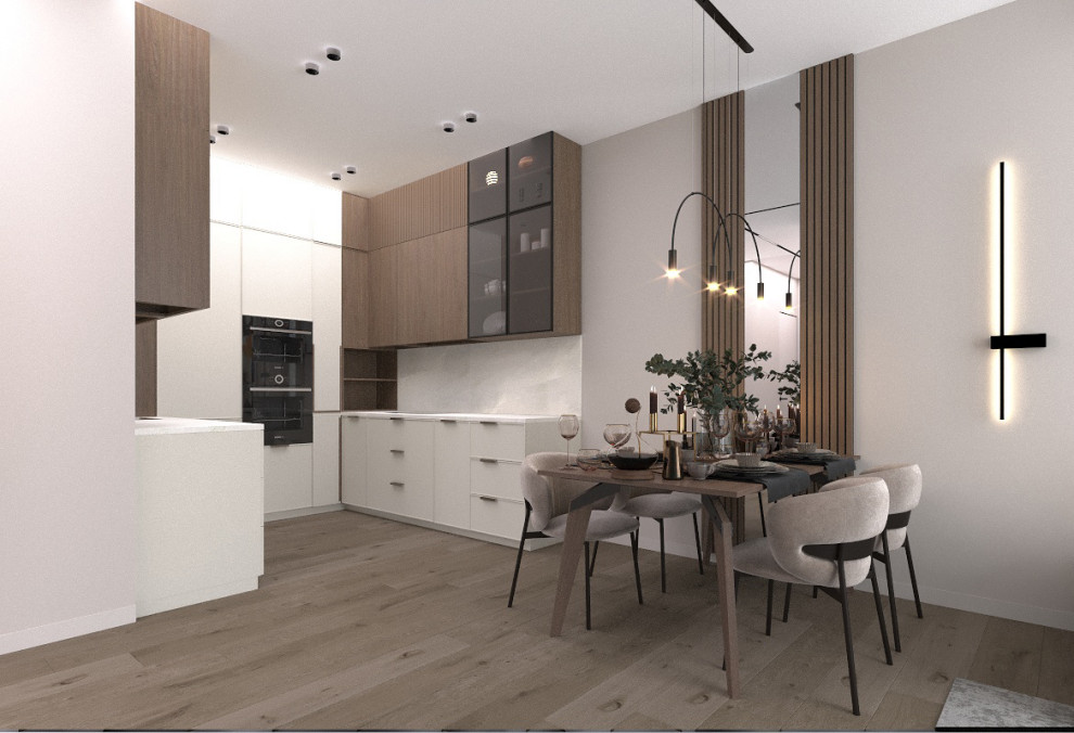 3х комнатная квартира ЖК WillTower в минимализме