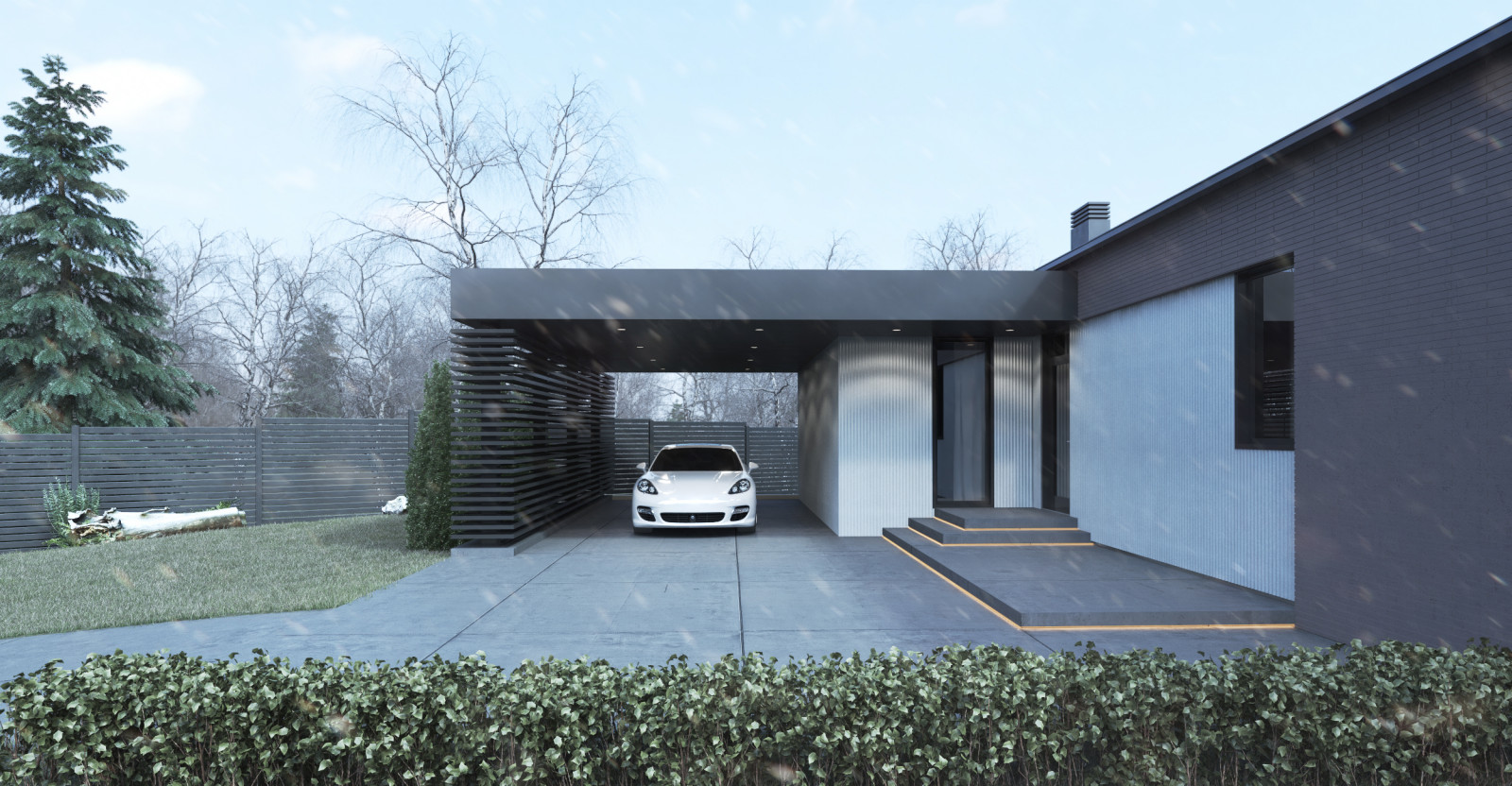 Проект дома в Ленинградской области