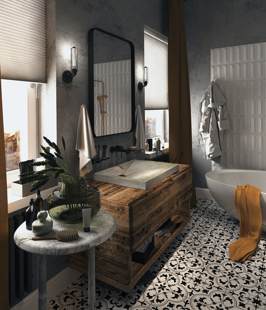 Бетонная мебель