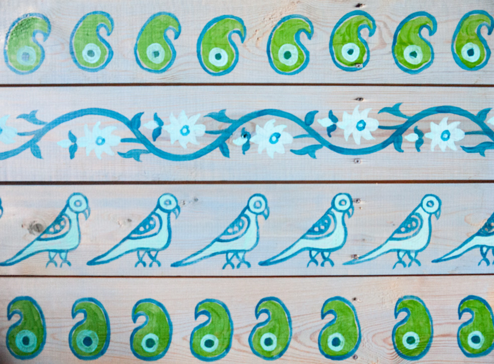 Роспись в марокканском стиле