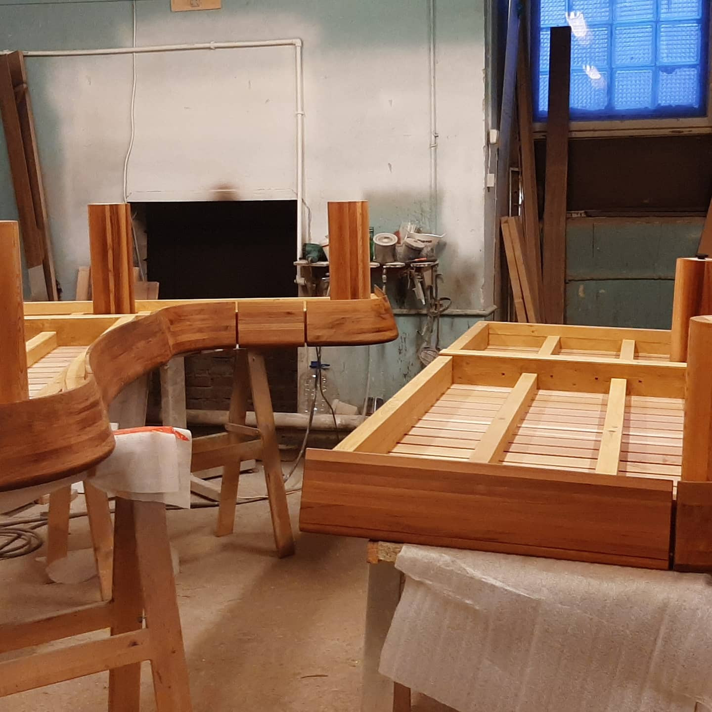 Обложка проекта: пологи из канадского кедра