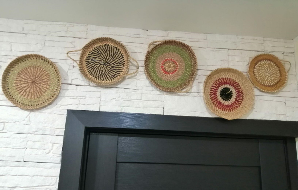 Обложка проекта: Выполненный проект. Декоративные тарелки в Африканском стиле.