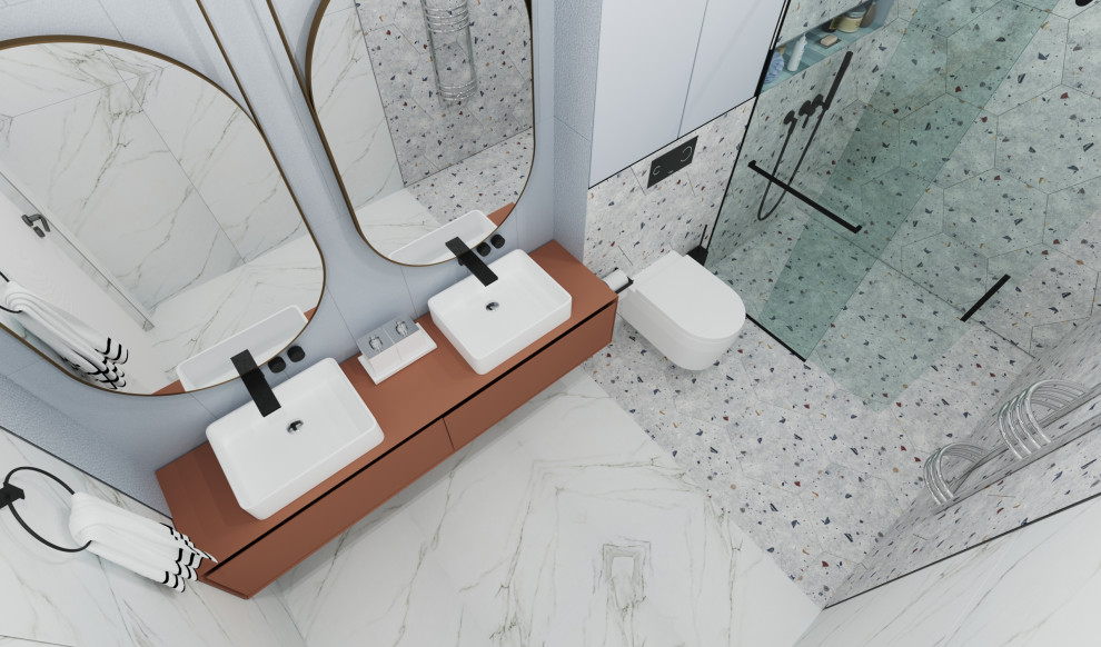 Квартира с яркими акцентами