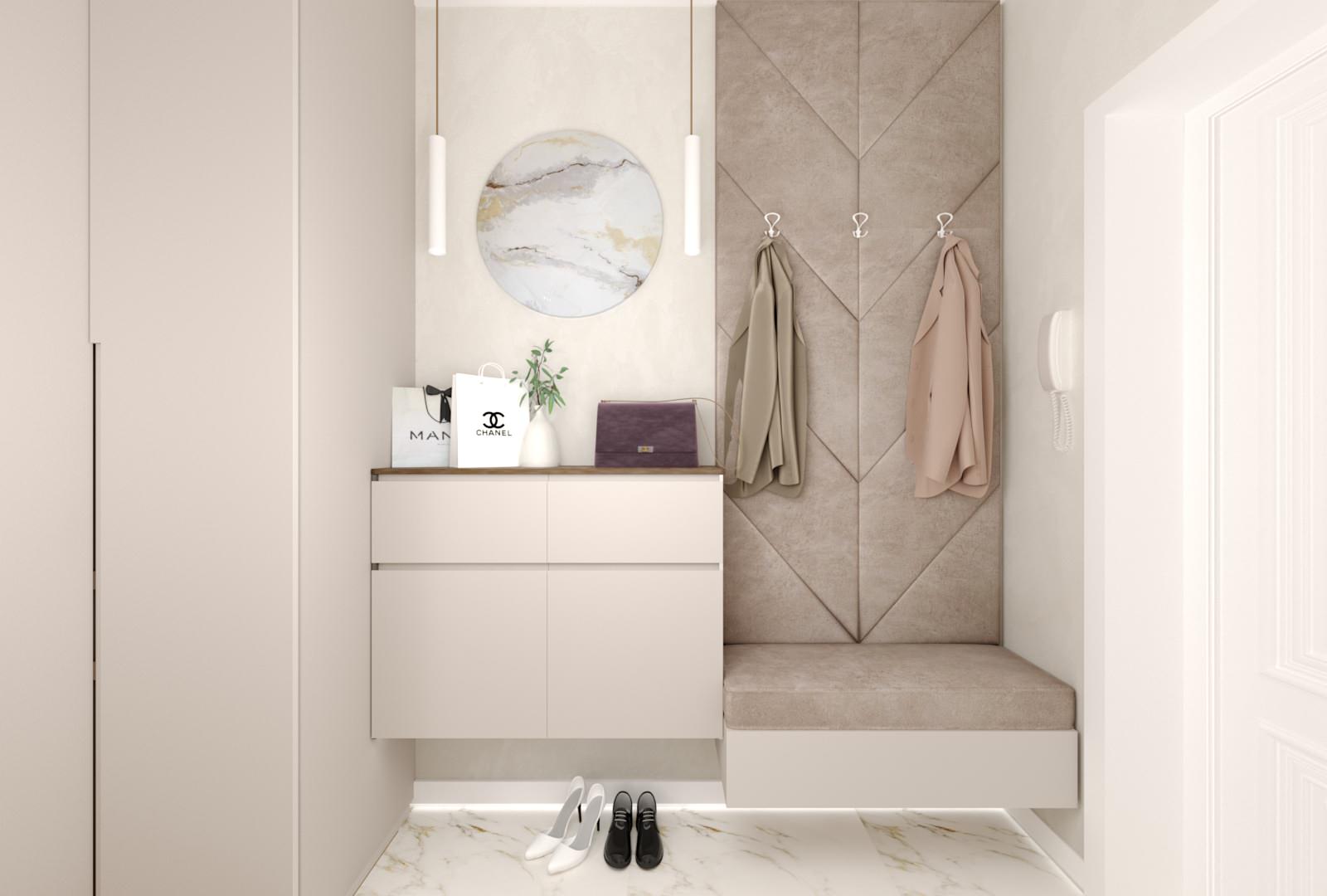 Проект квартиры 75 кв.м г.Тюмень