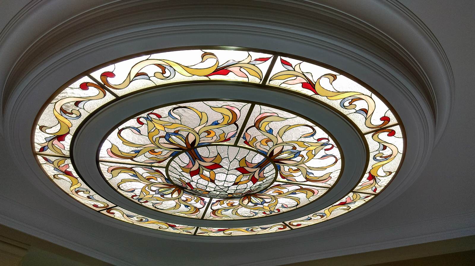 Витраж купол