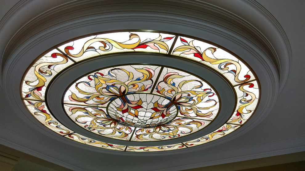 Витраж купол