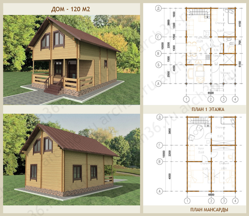 Дома из дерева