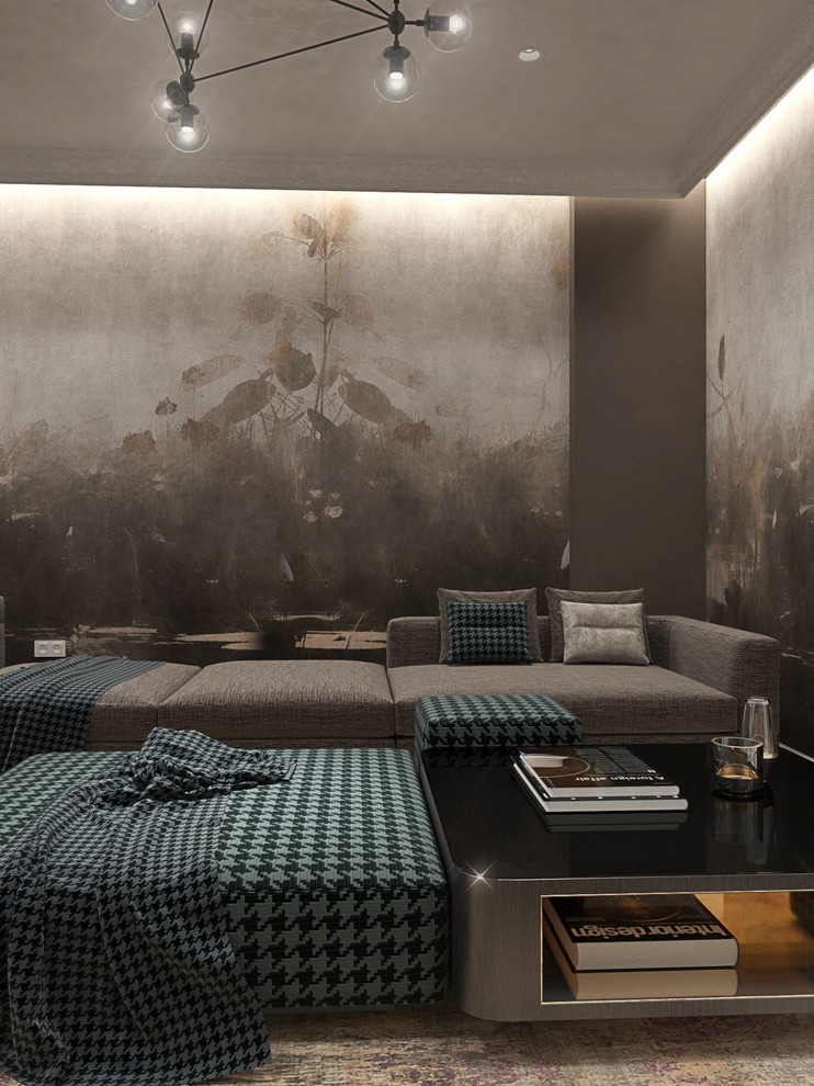 Обложка проекта: Роскошная гостиная, выверенный до мелочей