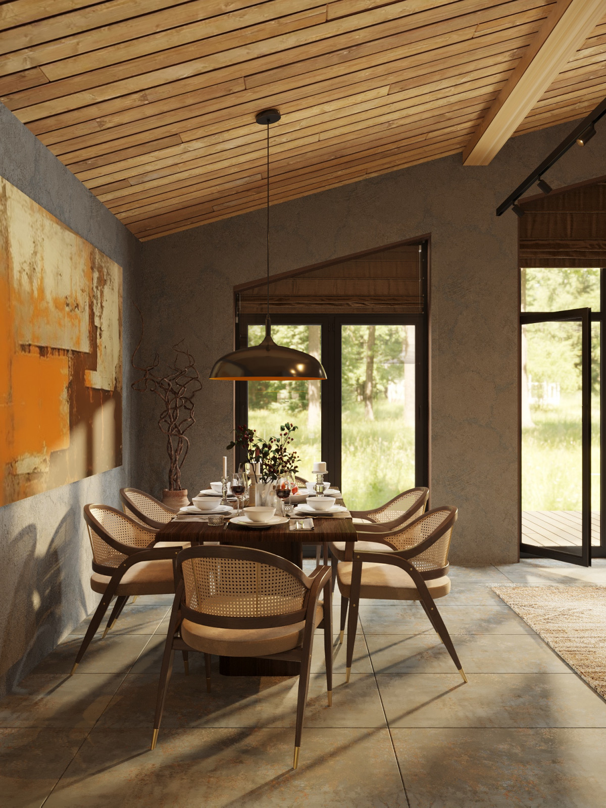 Деревянный дом в поселке Лаки парк