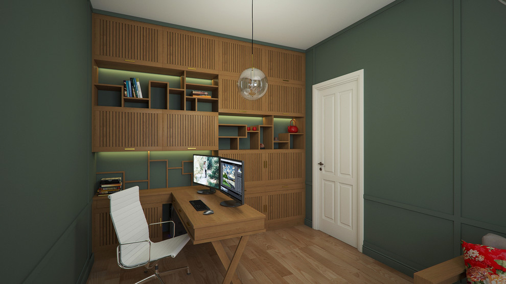 Кабинет с этническими элементами