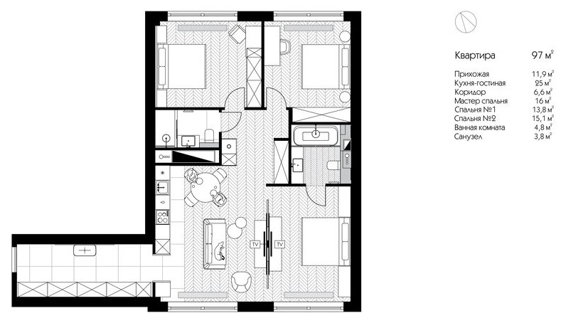 Квартира на Шлюзовой набережной