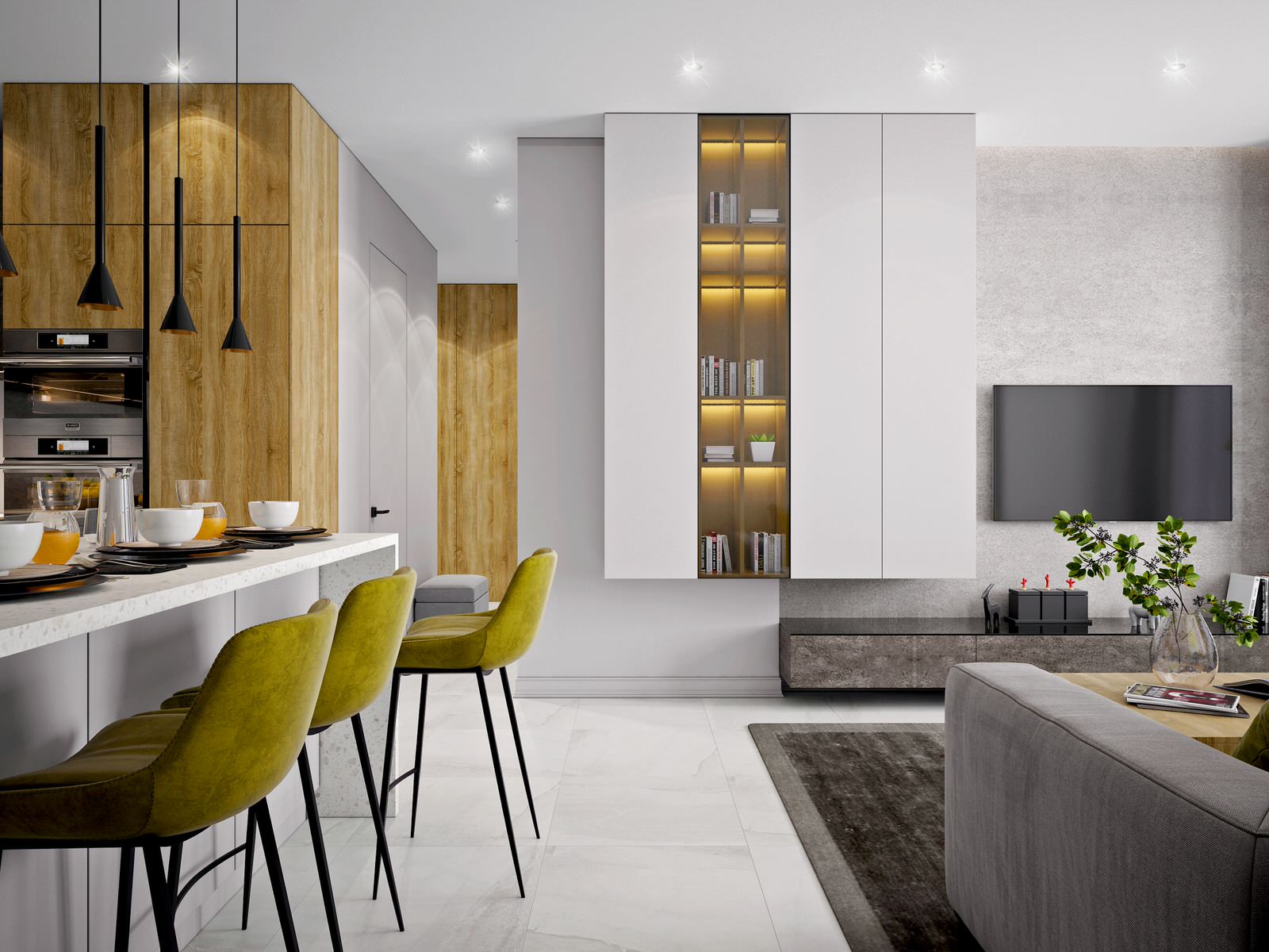 Квартира 75 кв.м - Аэропорт