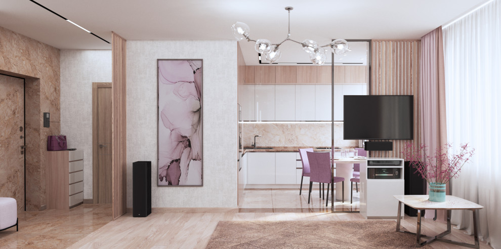 Трехкомнатная квартира в современном стиле