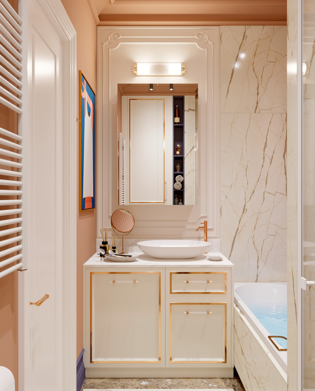 Белая Московская сталинка