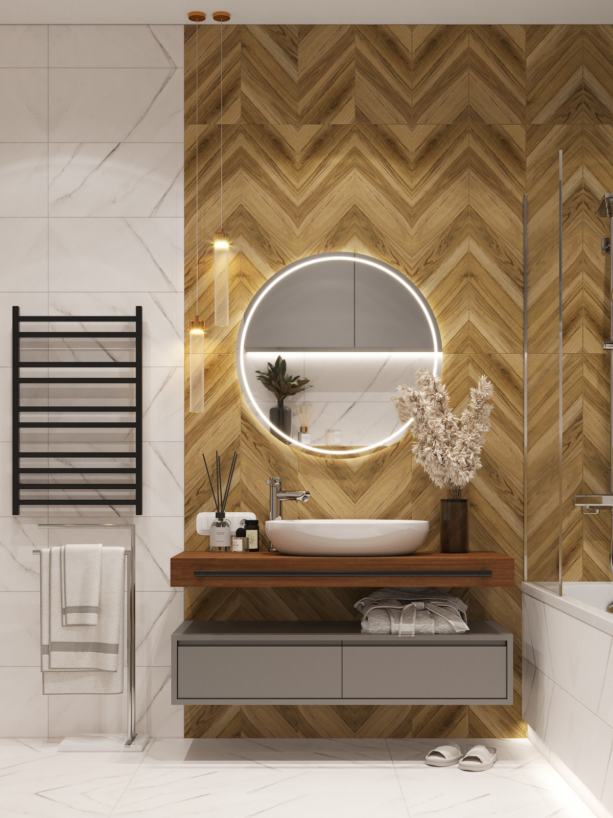 Ванная комната, 5,7 кв.м