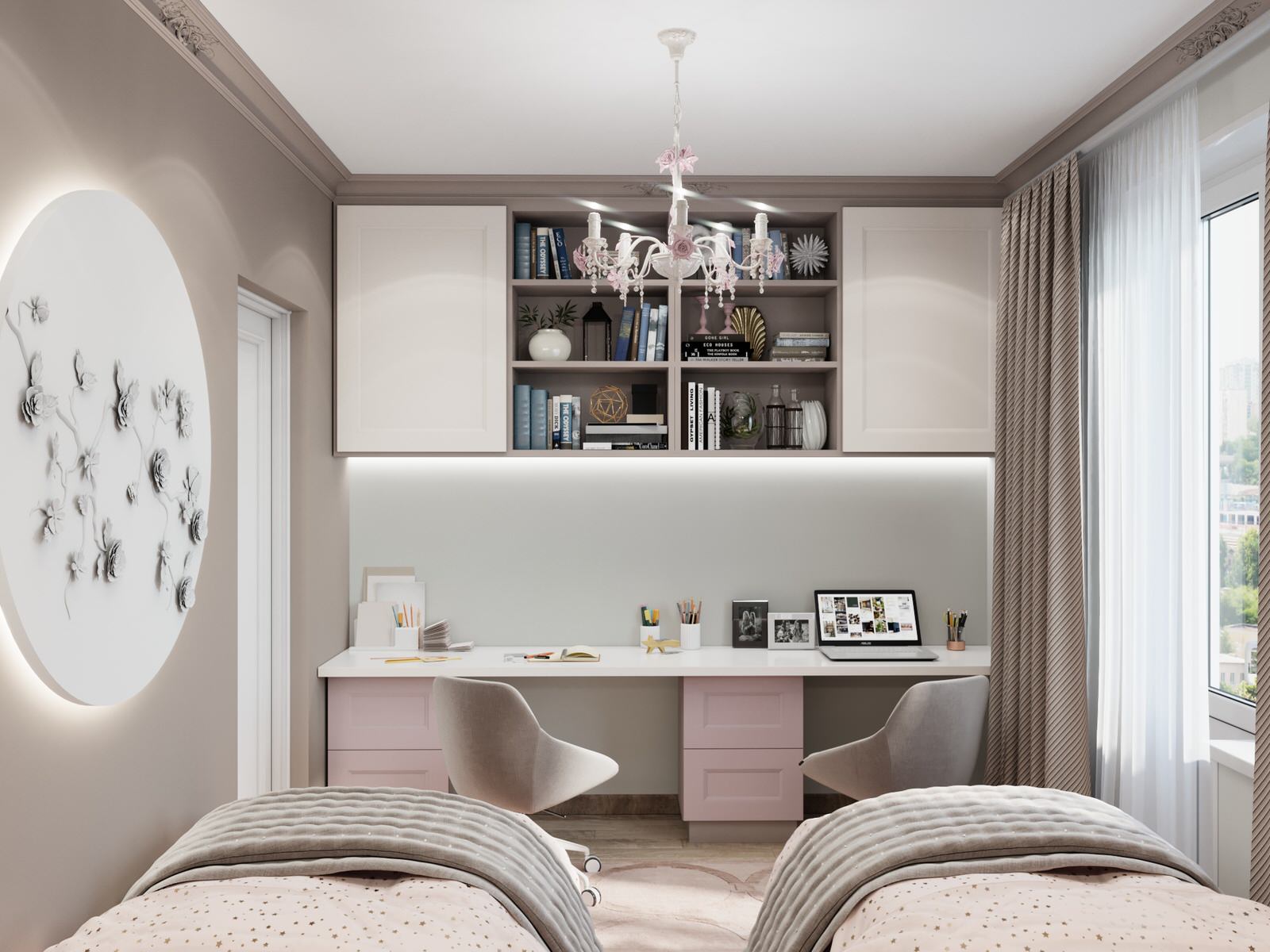 Детская для двух девочек