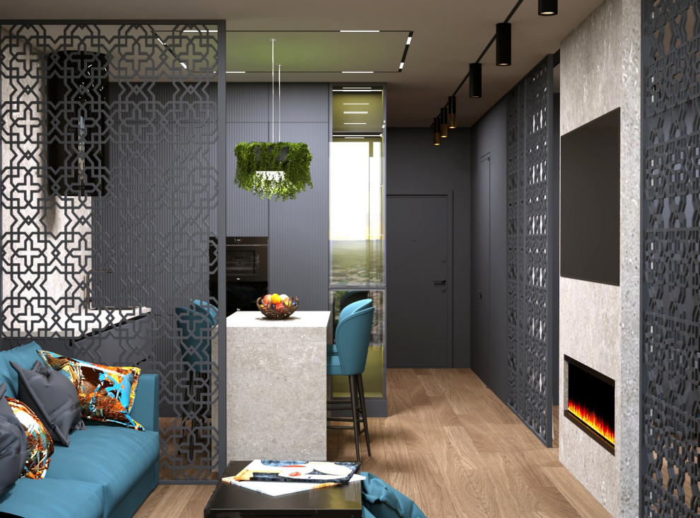 Дизайн проект квартиры в ЖК "Loft у озера"