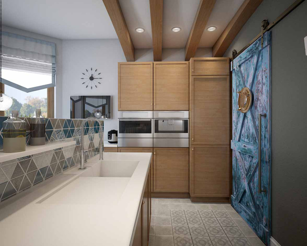 Морская кухня в панельном доме