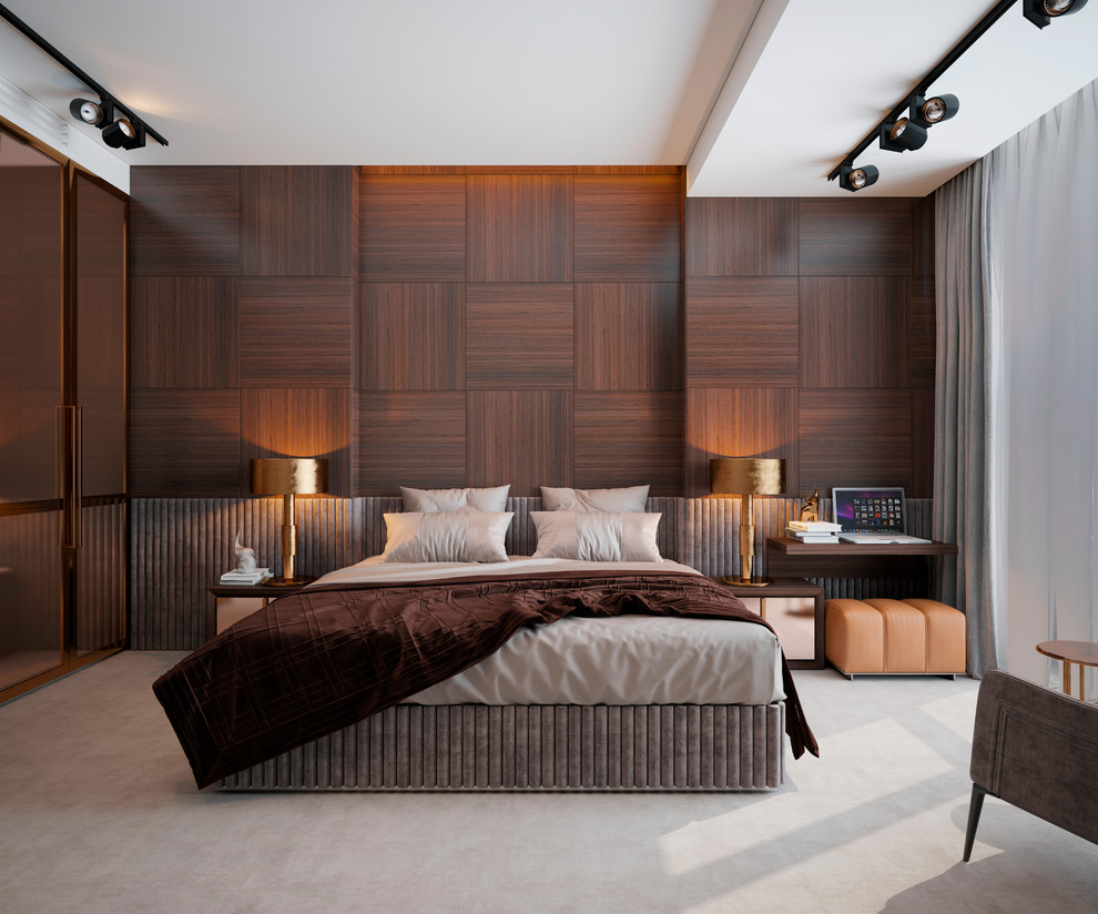 Ред  Сайд - 87 кв.м. современный стиль и темные акценты