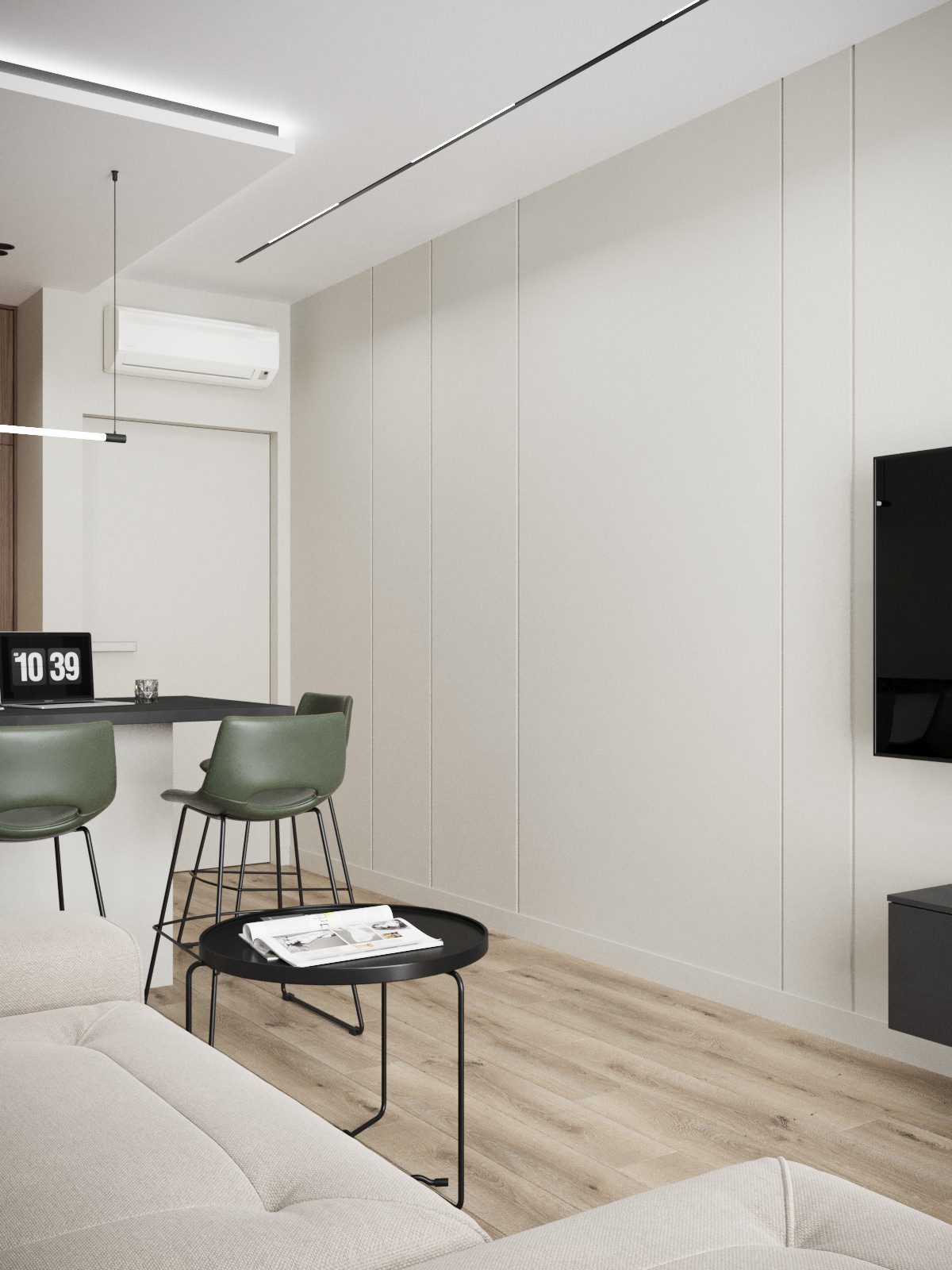 Квартира ещё одного холостяка в ЖК "Селигер сити" г. Москва