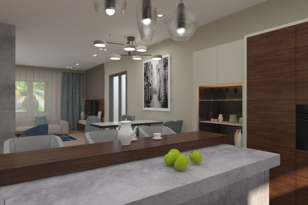 Загородный дом_кухня