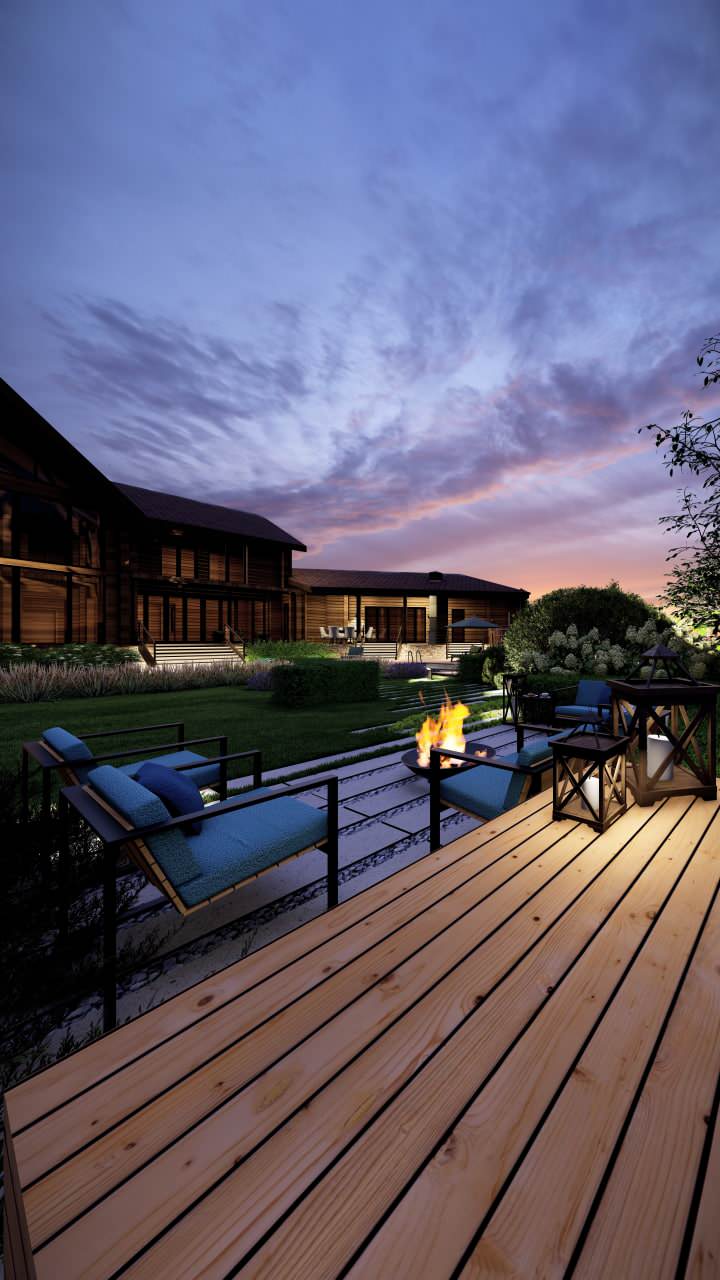 Визуализация проекта в к. п. Безводное