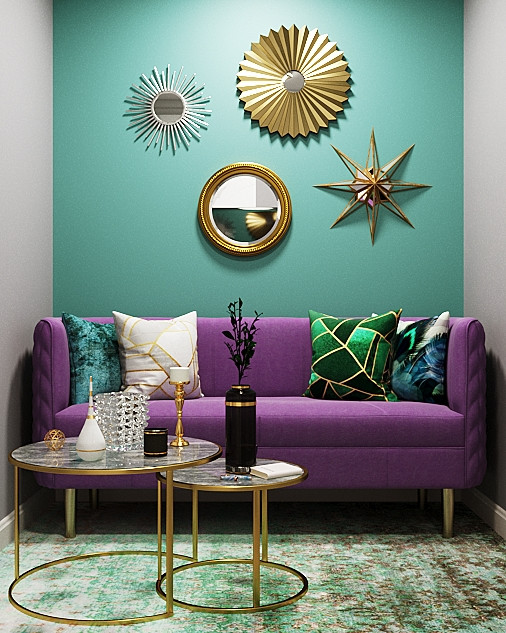 Гостиная в арт-деко