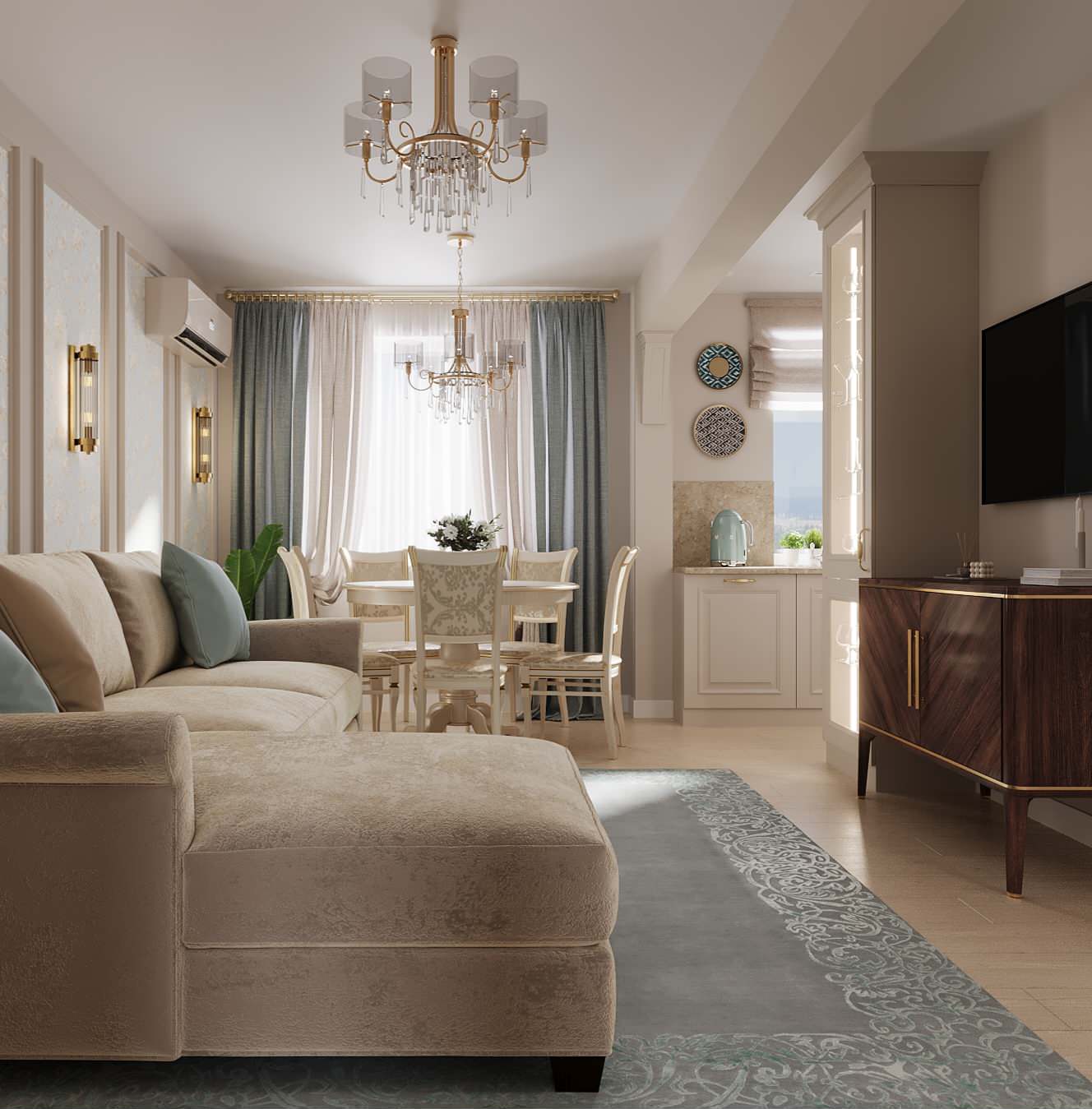 Проходная гостиная