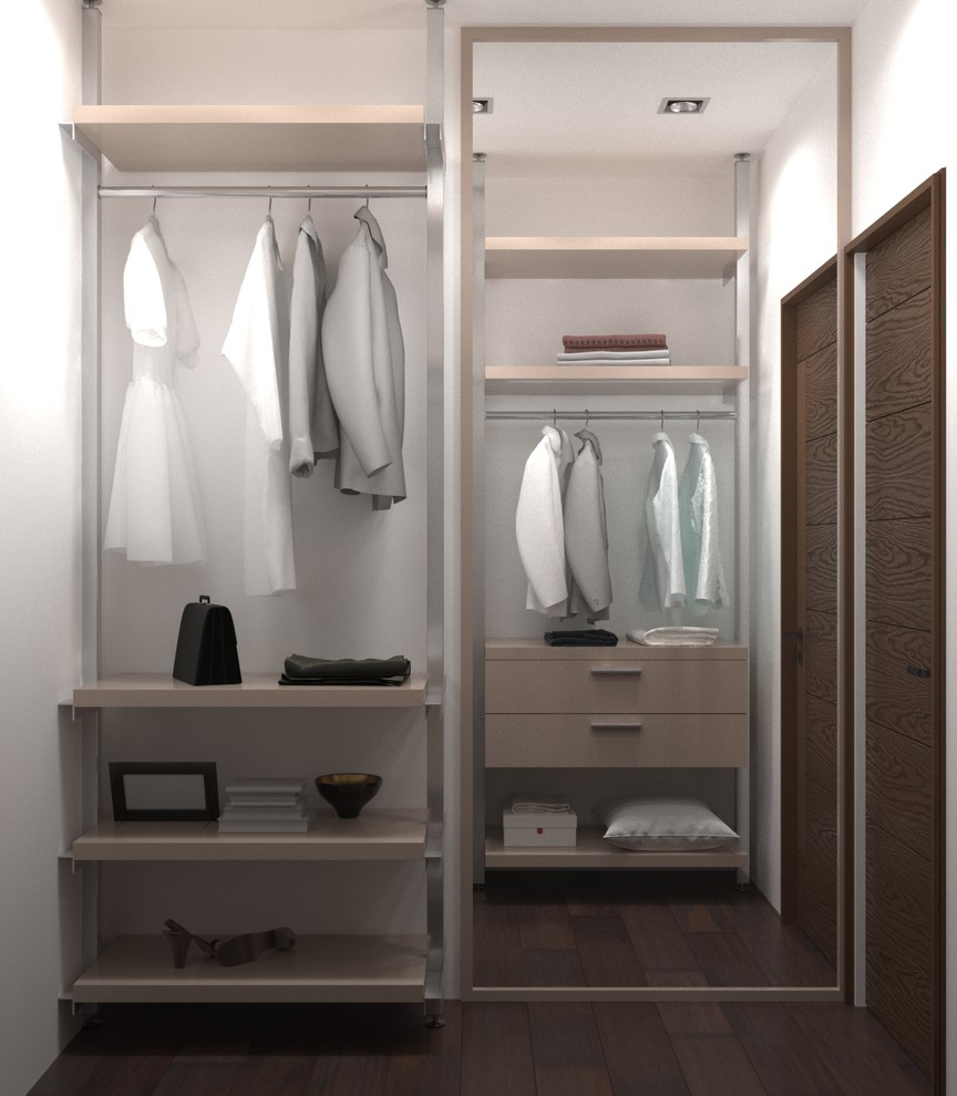 Дизайн интерьера с минимальным набором систем хранения