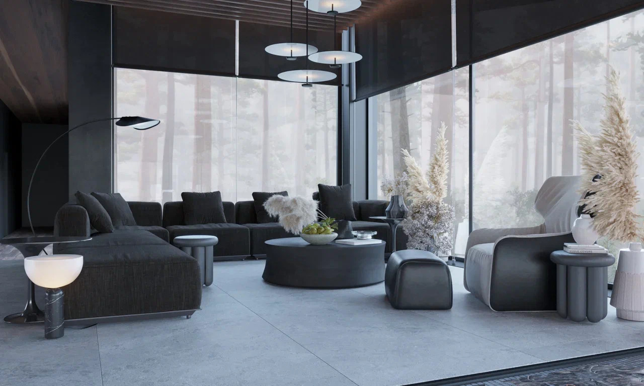 Спа -зона в интерьере дома в КП Променад