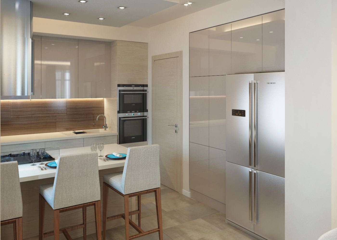 Town-house near the sea