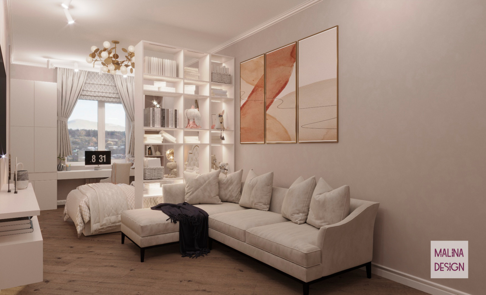 Квартира в доме возле горы Бештау •