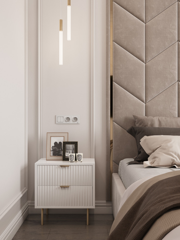 Проект спальни для семьи из Москвы