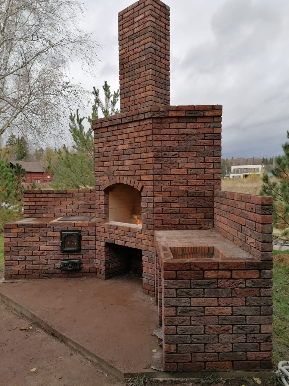 Печи и беседки