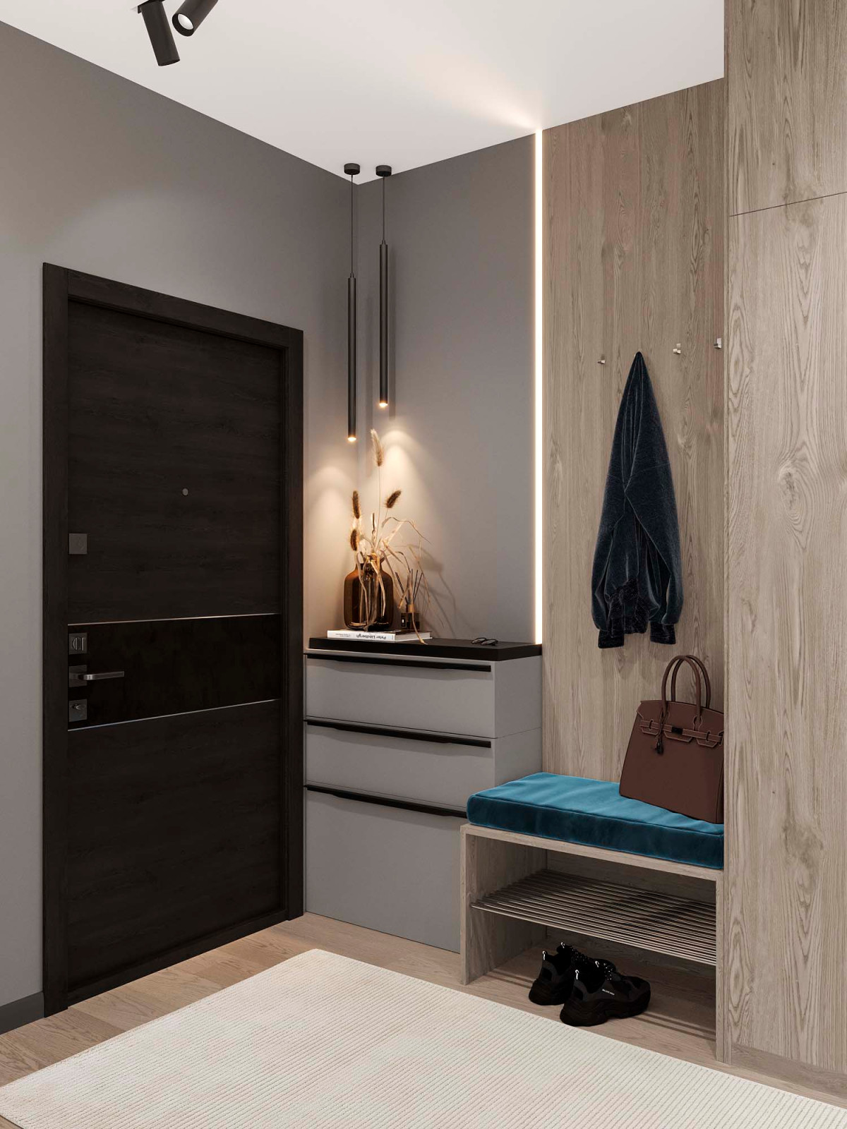 Дизайн интерьера в 3-х квартире