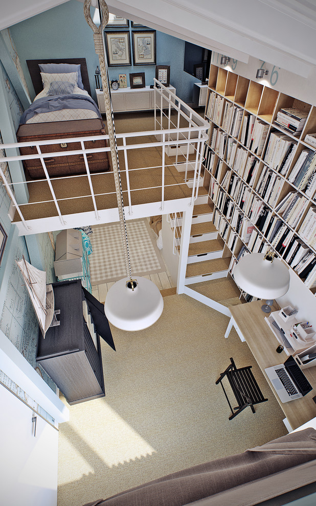 Квартира в скандинавском лофте