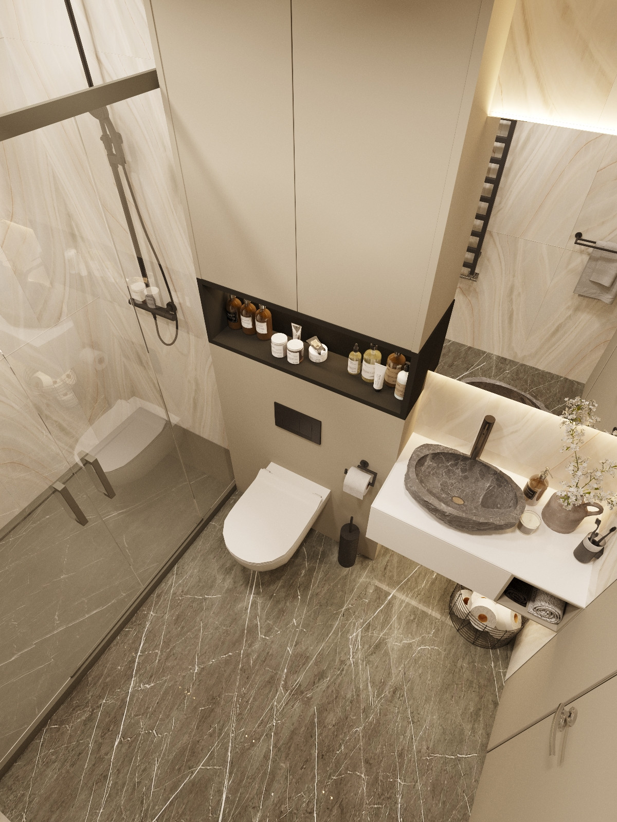 Ванная комната / 1 этаж