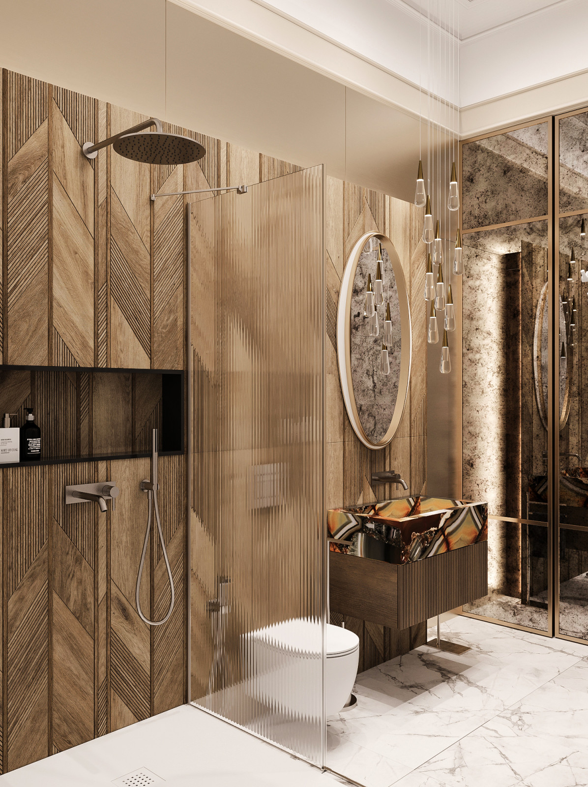 ДИЗАЙН ДВУХУРОВНЕВОГО ПЕНТХАУСА В ЖК "NOW"