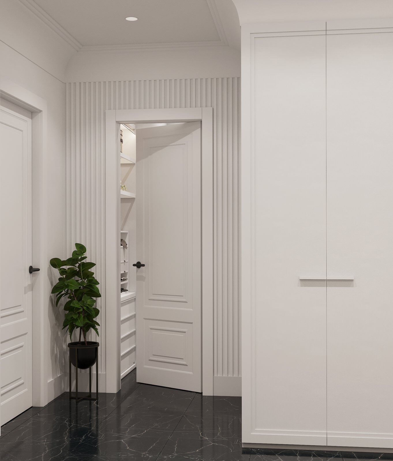 Квартира в стиле неоклассика, Мкр. «Бутово Парк», 68 кв.м.