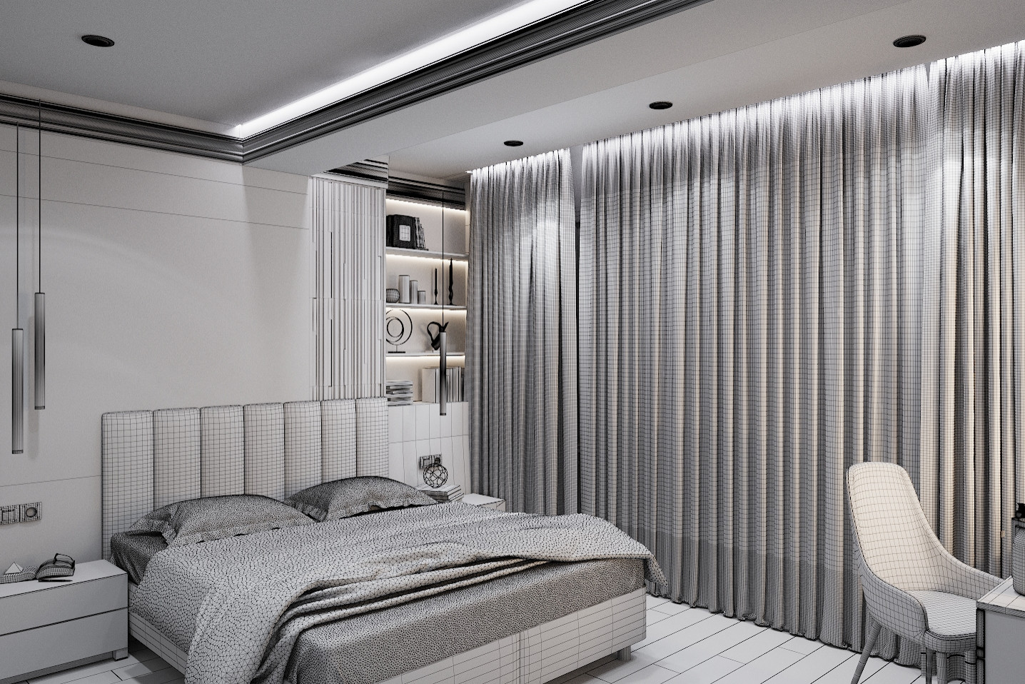 Трехкомнатная квартира в ЖК "Серебряный бор"