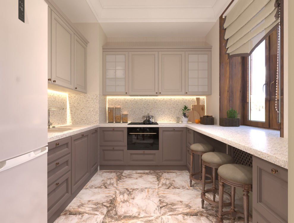 Дизайн-проект интерьера трехкомнатной квартиры .Новосибирск.