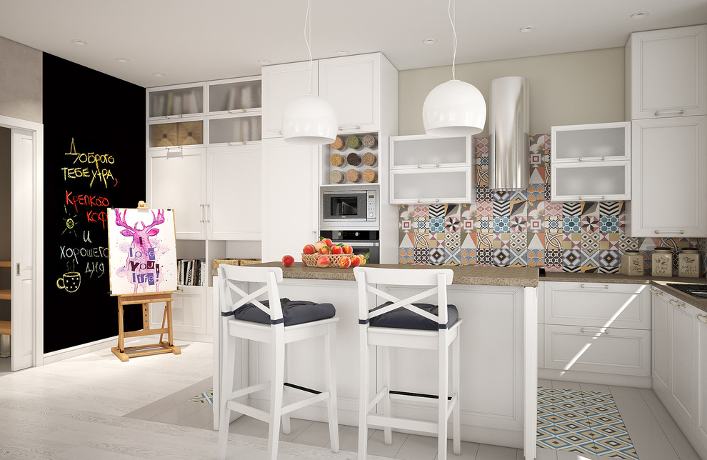 Светлая кухня