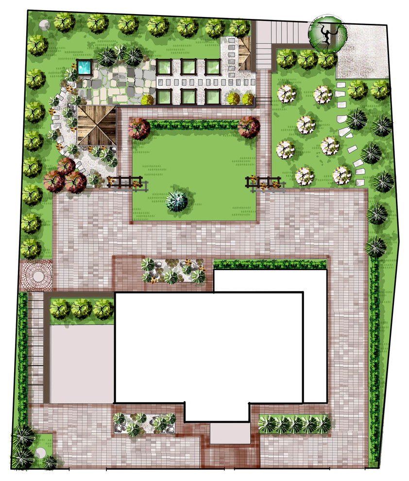 Обложка проекта: участок на Лесной