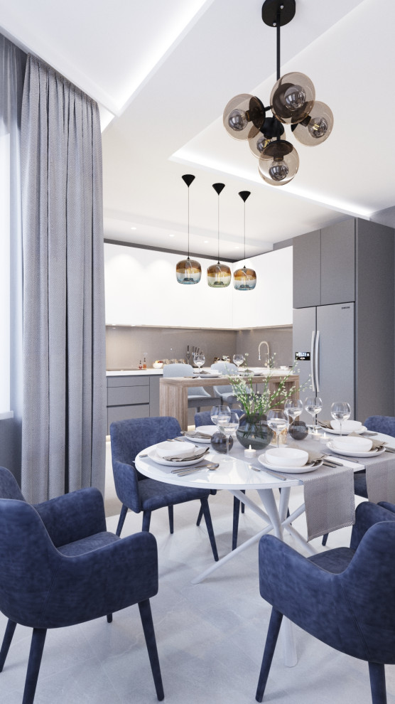 Интерьер частного дома с террасой в Калининградской обл.