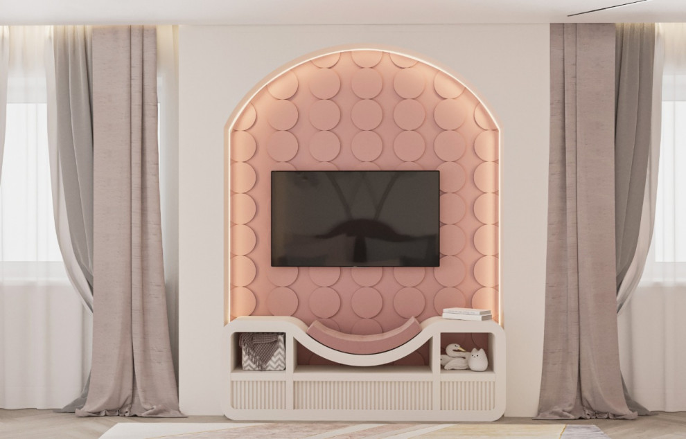 Gentle girl's bedroom